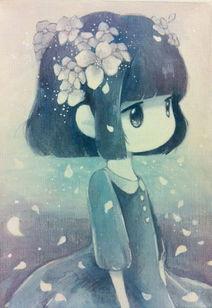 漫画忧郁女生,内心世界的漫画映射 第3张 漫画忧郁女生,内心世界的漫画映射 第3张